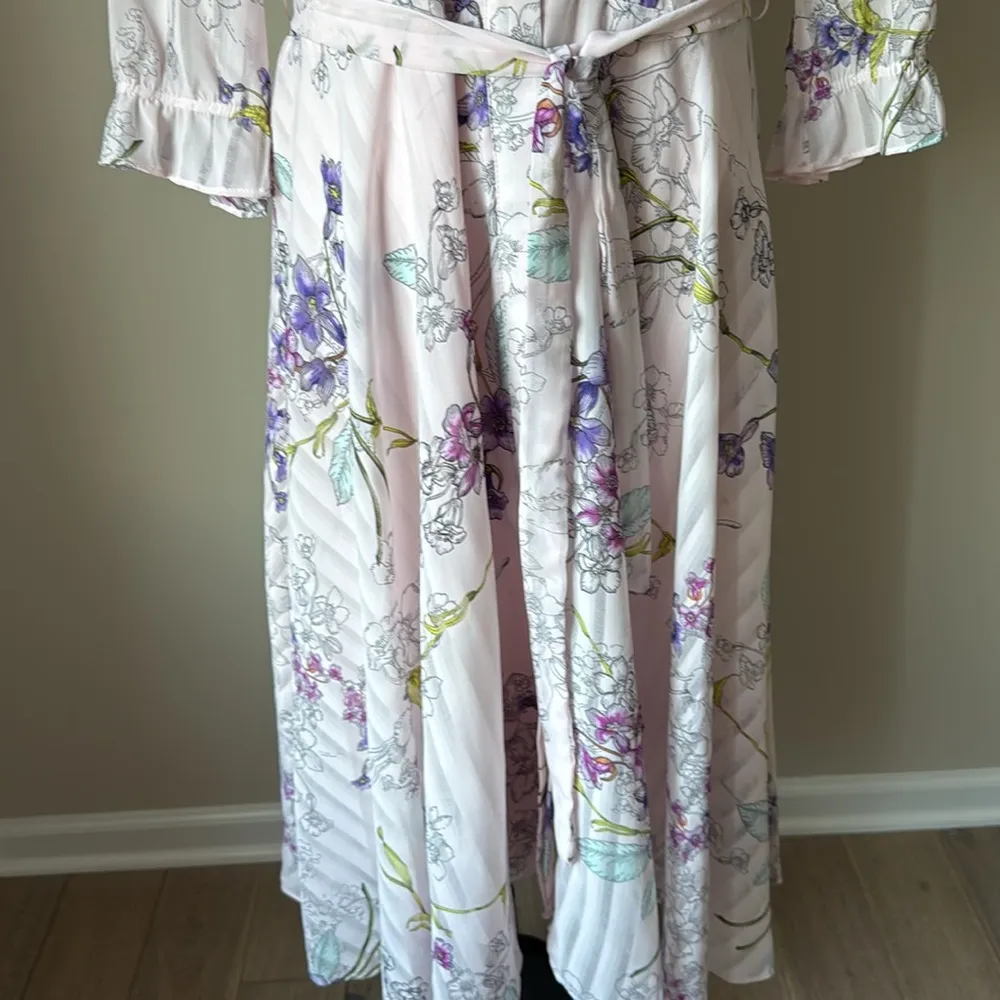 Nanette Lepore Romantic Floral Garden Midi Dress - Image 4