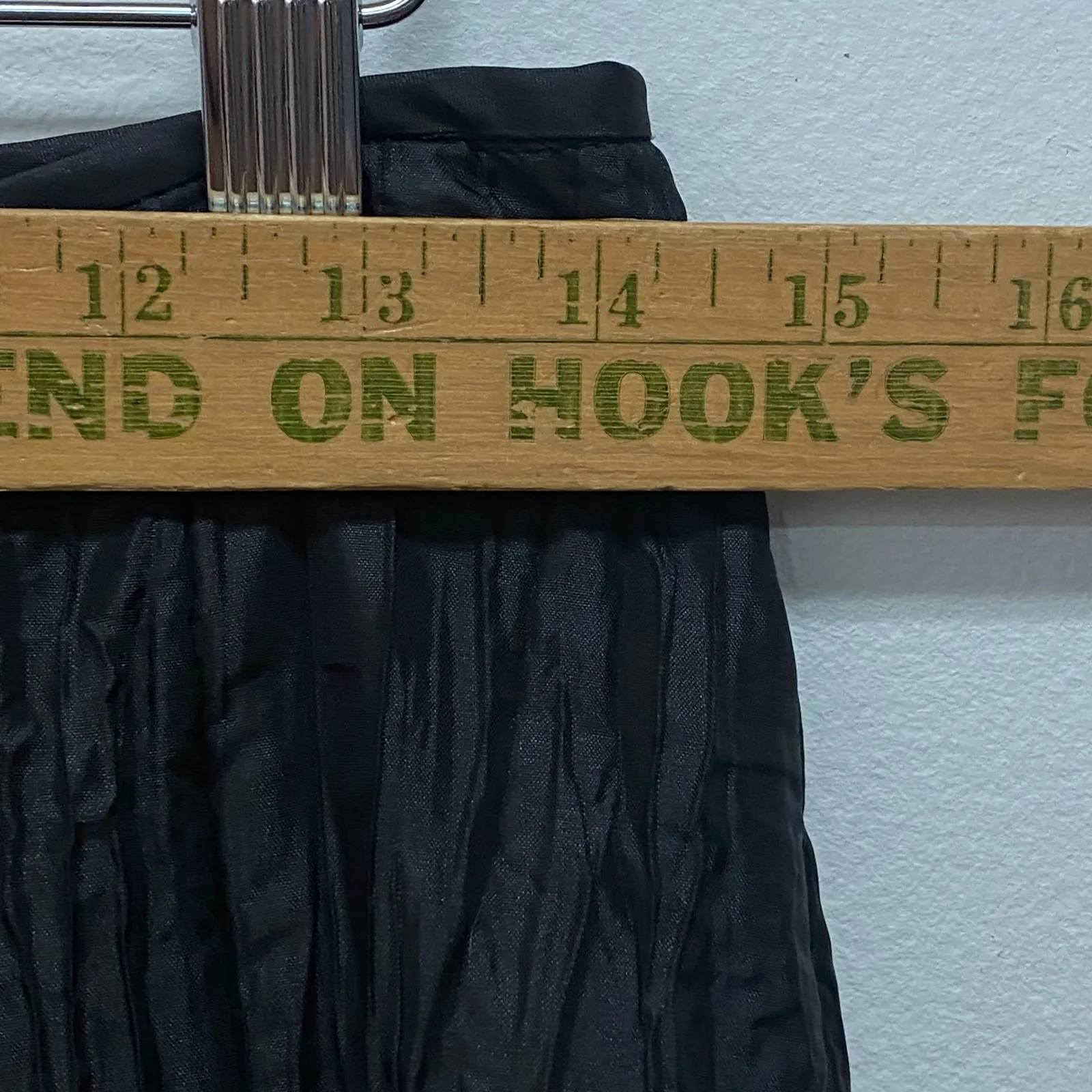 Victor Costa Black Maxi Women Skirt Medium Grunge Witchy Witchycore Fairy Whimsy - Image 6