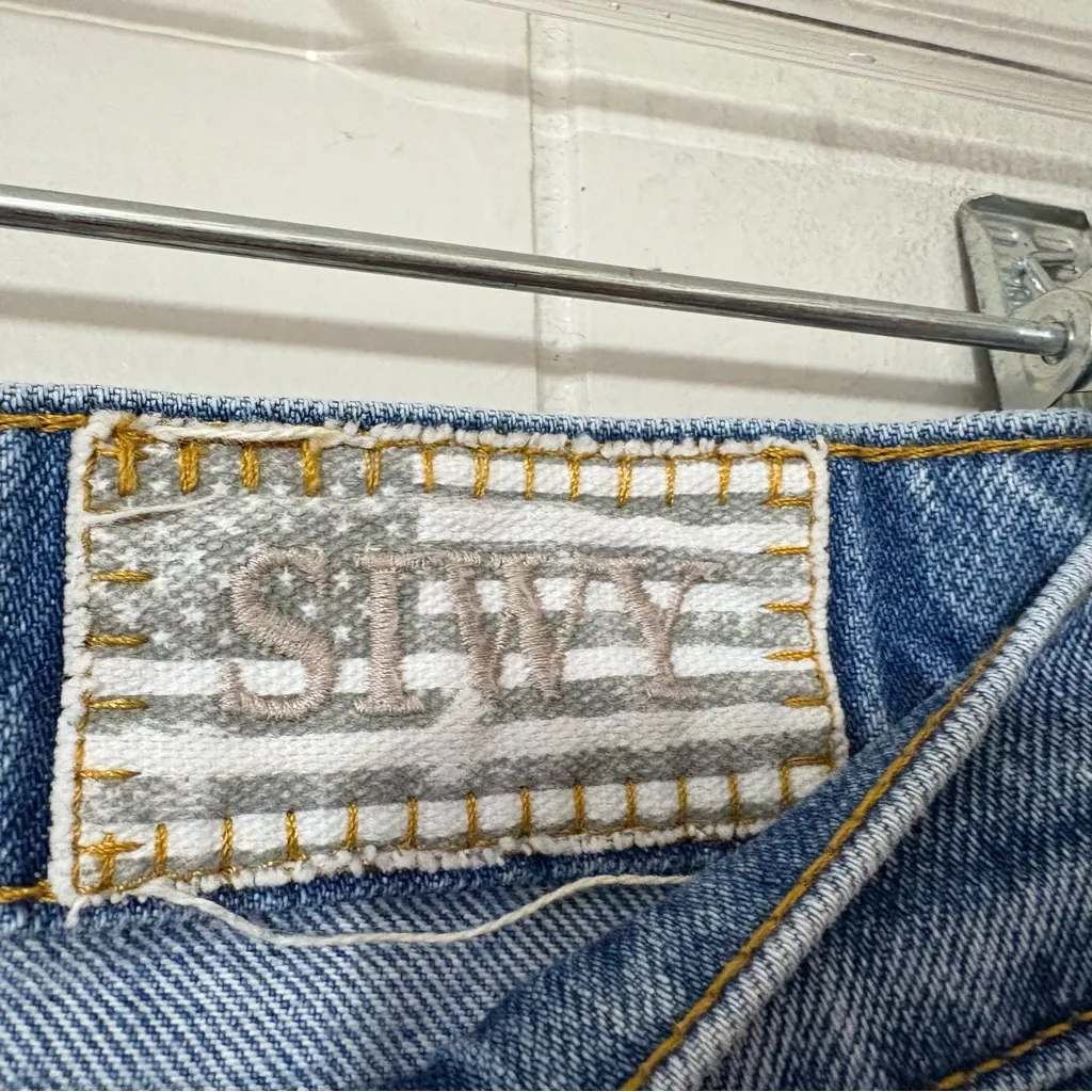 Siwy Gaby “Hear the Sound” Distressed Skinny Jeans Blue Size 27 - Image 6