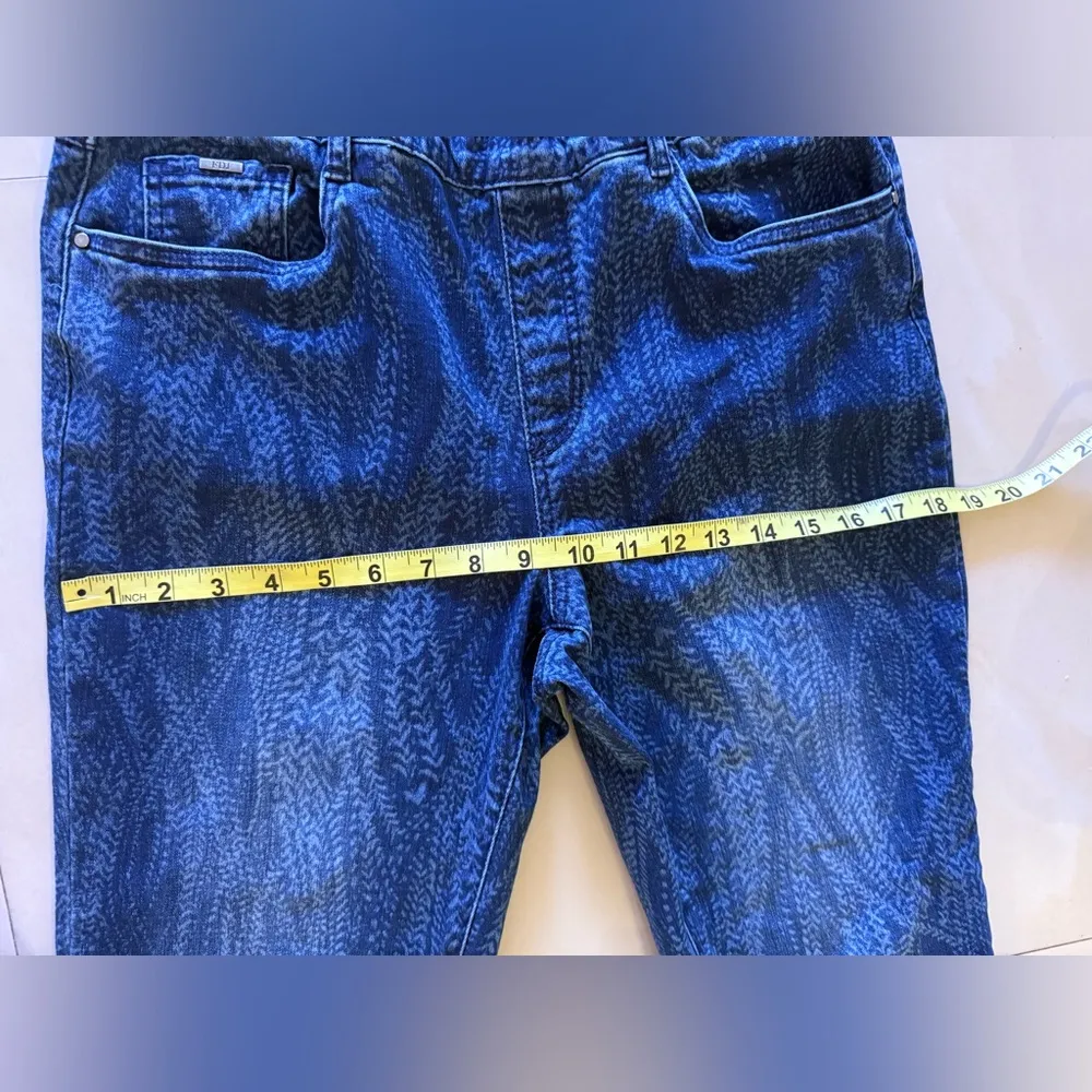 FDJ Canada Suzanne Dark Blue Straight Leg Jeans Womens Size 14 French Dressing - Image 7