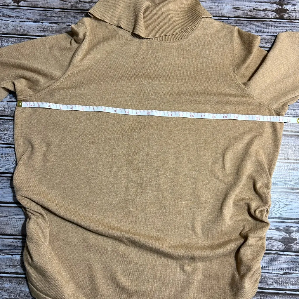 Lane Bryant Classic Tan Turtleneck Sweater - Image 7