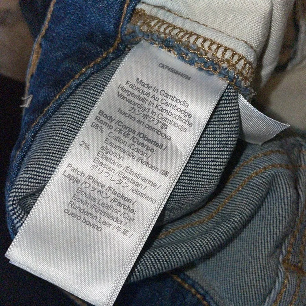 Madewell Women’s The Slim Boy Jean Size 24 in Fearn Wash / Style NA935 - Image 8