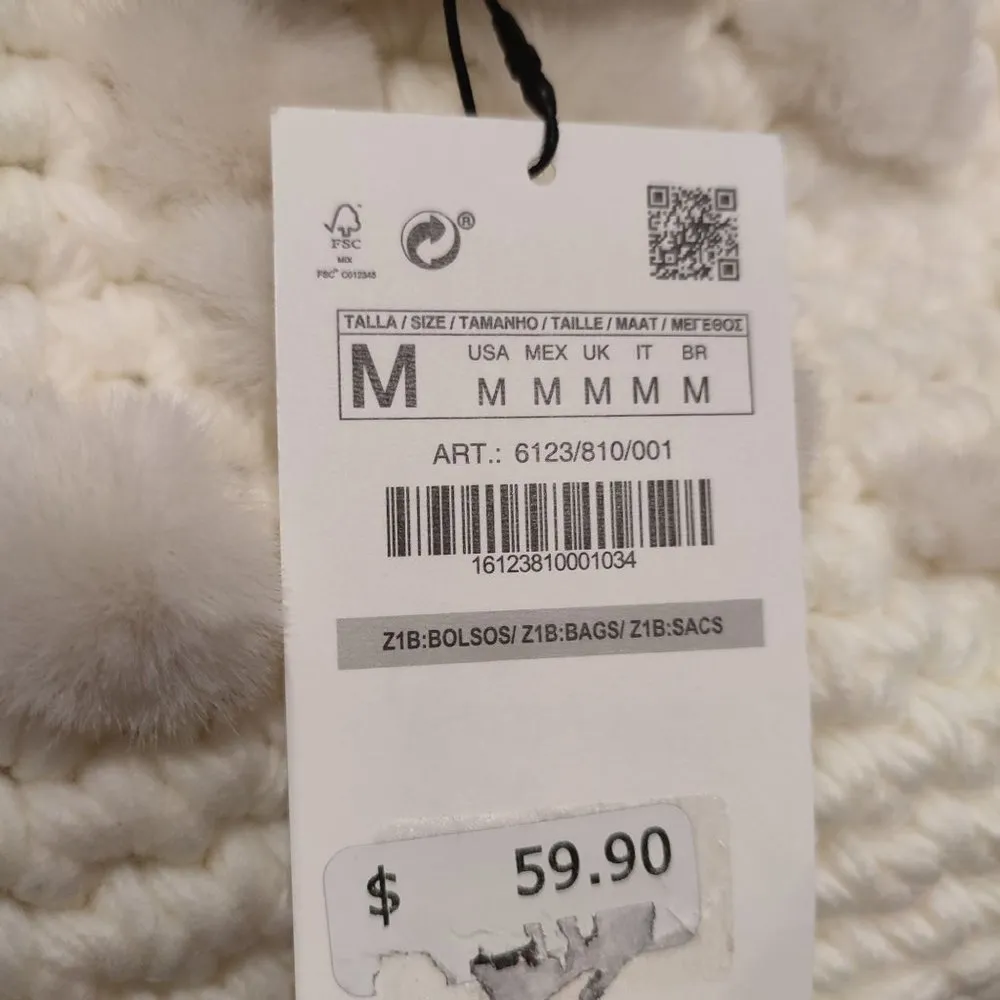 ZARA CROCHET MINI SHOPPER - Image 7