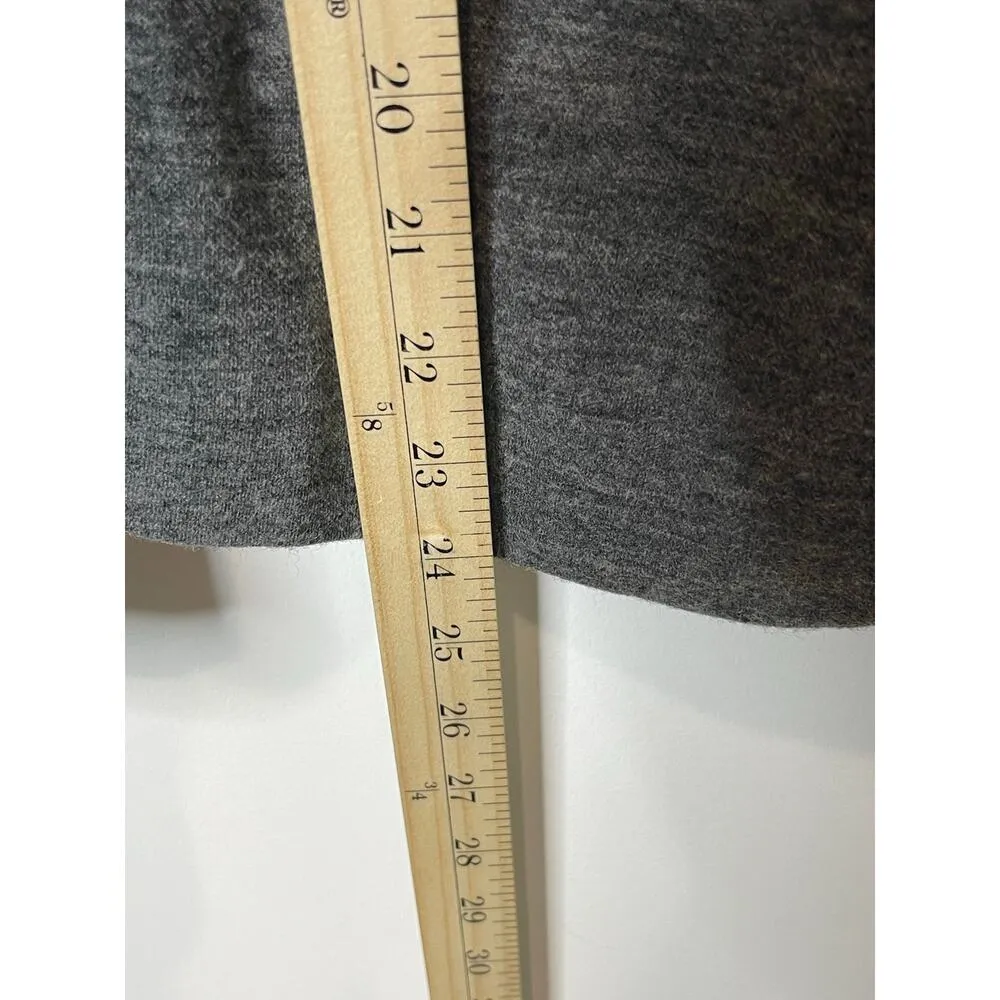 J.Crew Blazer Women 6 Navy Blue Gray Wool Blend Color Block Dark Academia Office - Image 5