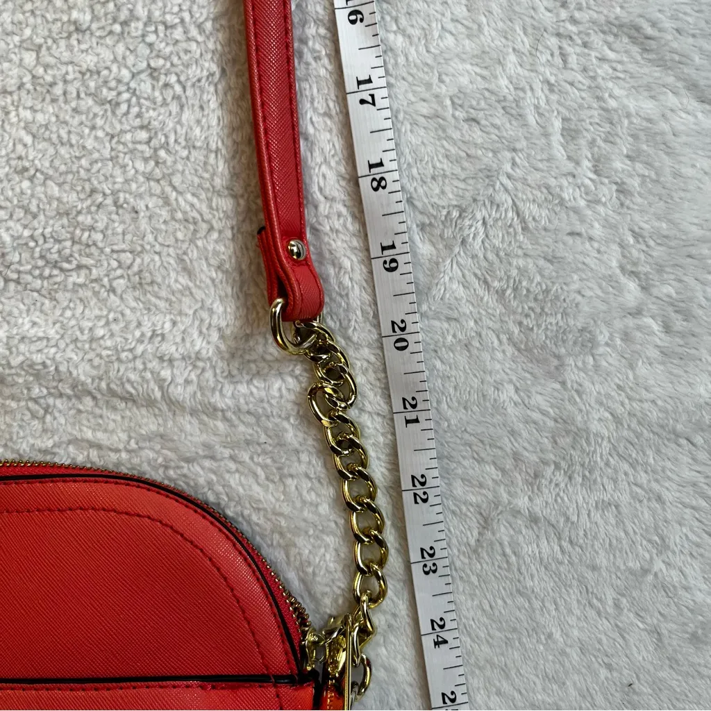 Steve Madden Pink Crossbody Bag with Gold Accents On Strap ClassicCore Y2K - Image 8