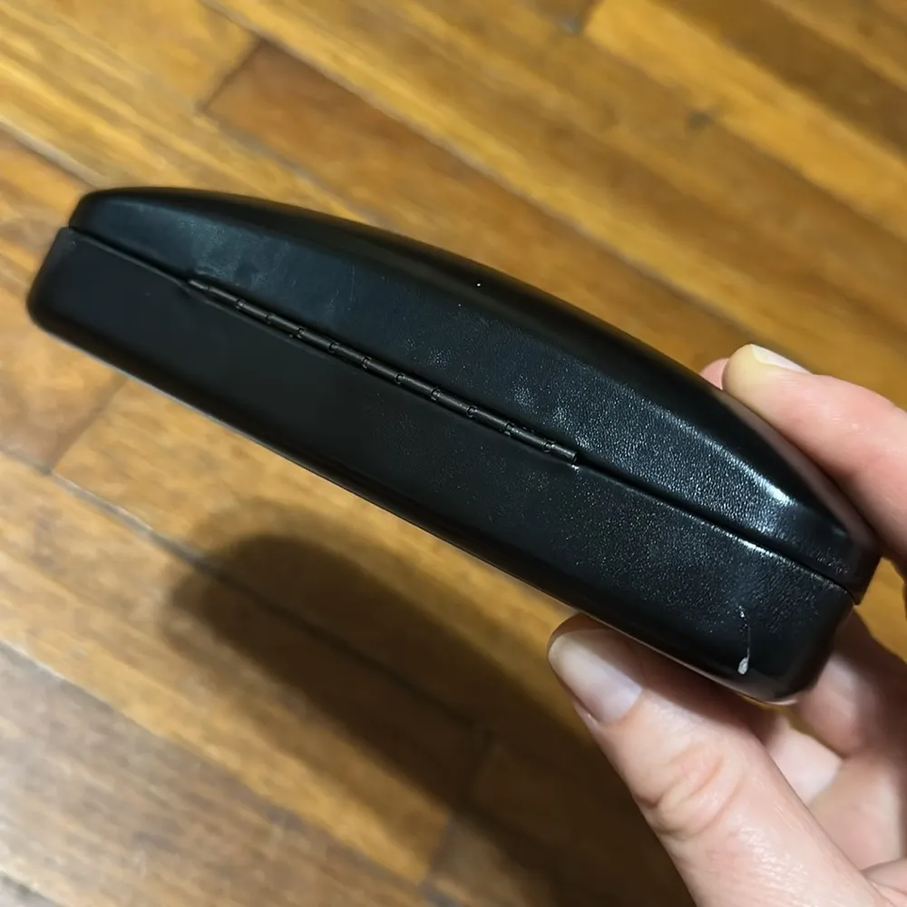 Coach Matte Black Eyeglass Case - Image 5