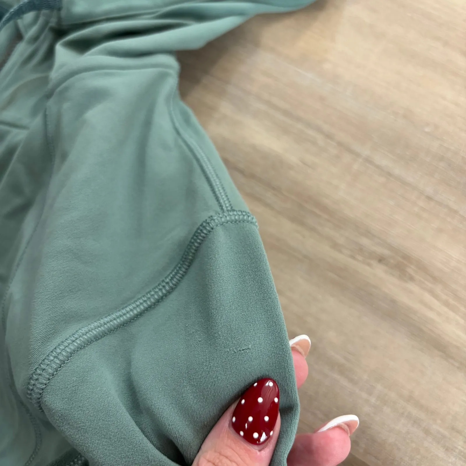 Lululemon Hooded Define Jacket *Nulu Tidewater Teal Women Size 12 - Image 5