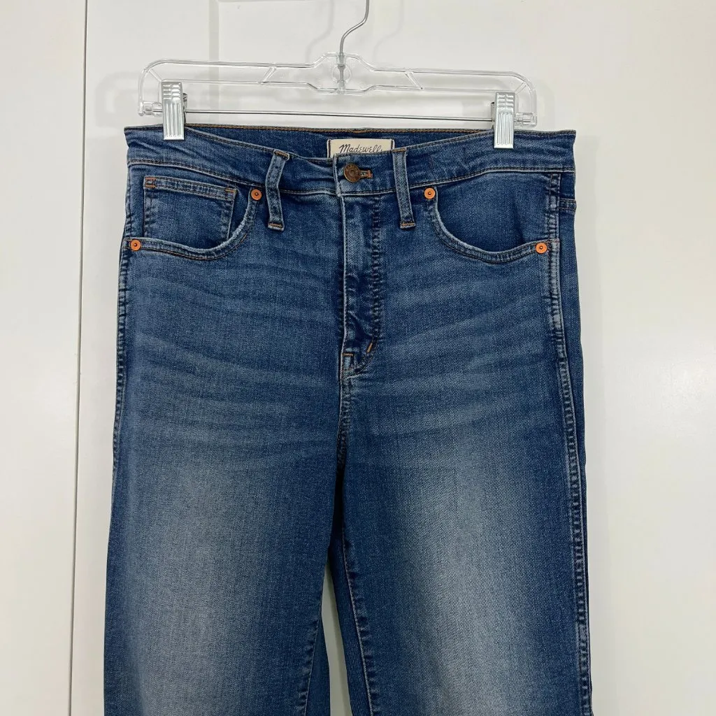Madewell Size 28 Blue Stovepipe Slim Straight Leg Ankle Jeans - Image 3