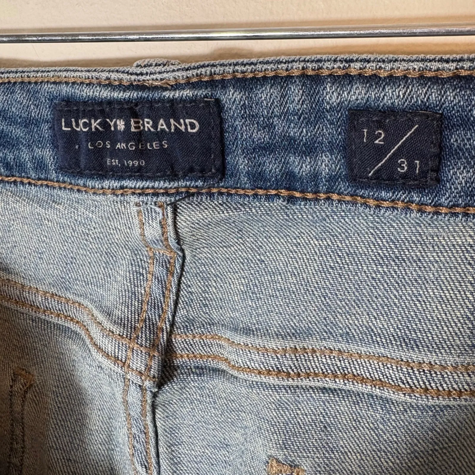 Lucky Brand Sienna Boyfriend Mid‎ Rise Jeans Size 12 / 31 - Image 7