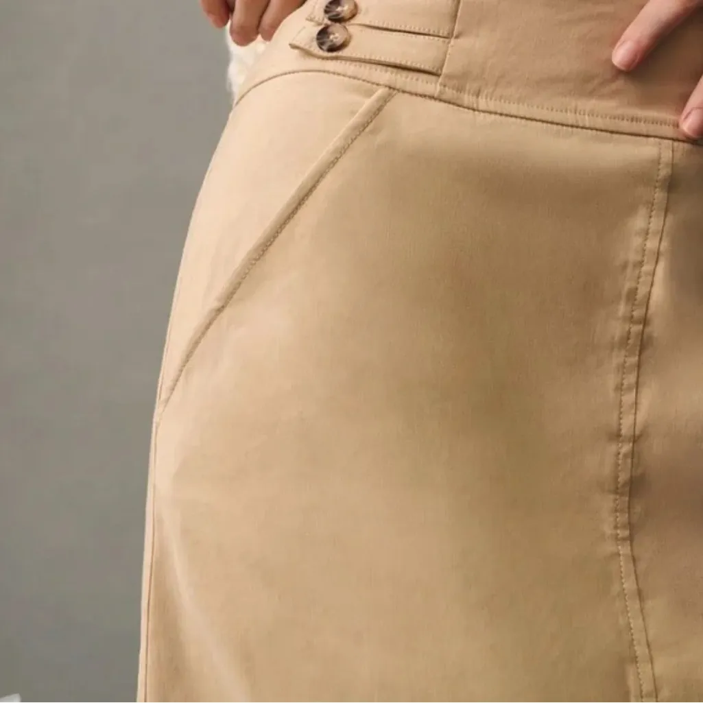 Anthropologie Slim Column Maxi Skirt 10 - Image 7