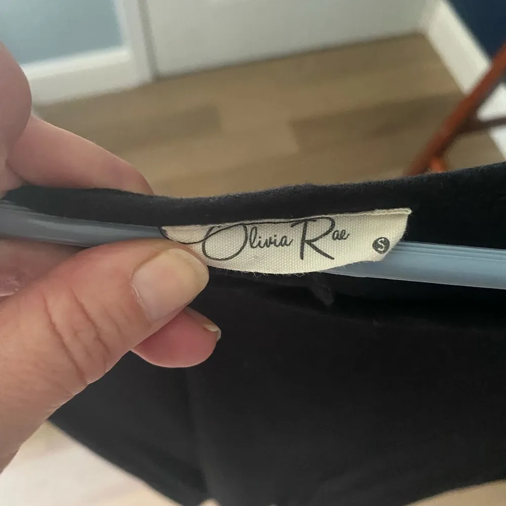 Olivia Rae Black Short Sleeve Dress - Image 2