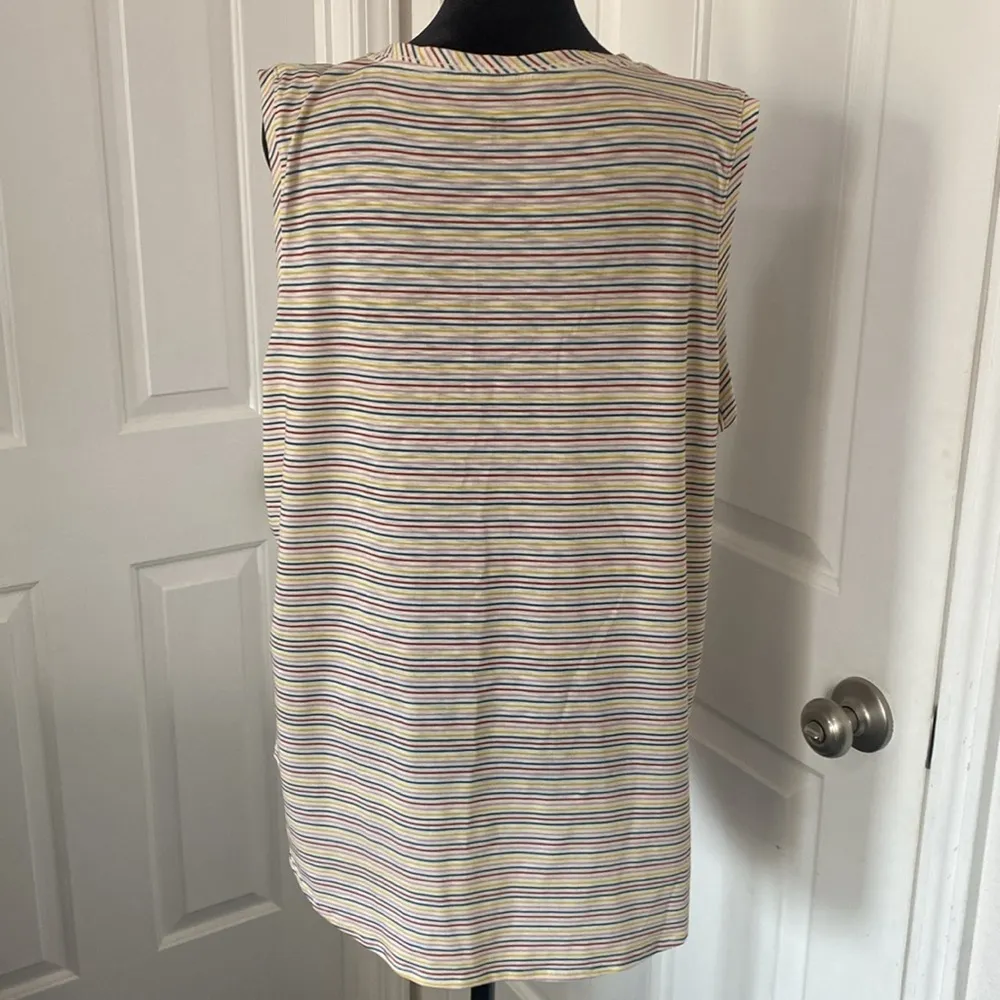 Title Nine althetic stripped tank top - Image 2