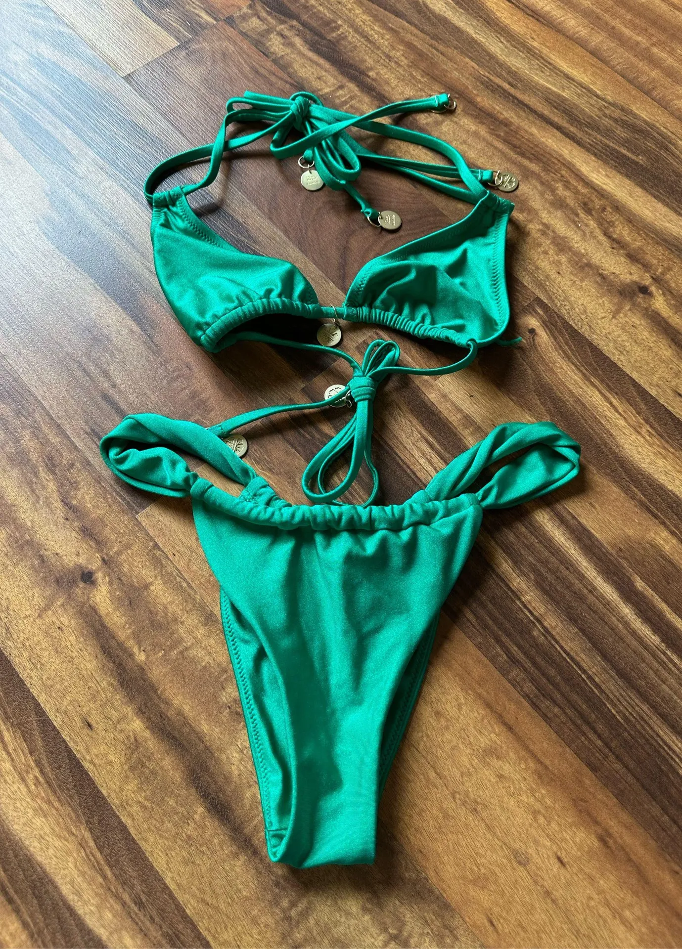 Kulani Kinis Bikini Set in Jungle Jewel - Image 4