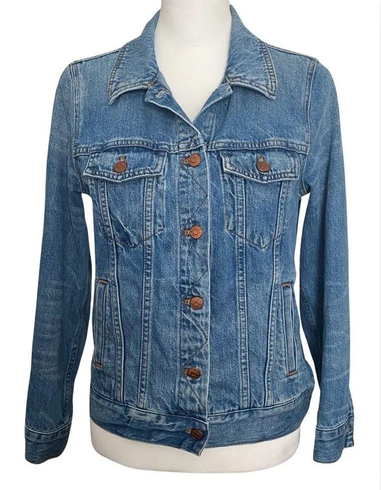 MADEWELL The Jean Jacket Classic Denim SOLD OUT Medium - Image 2