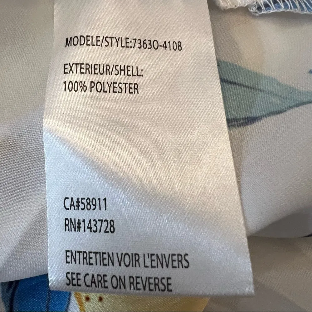 NWT Tribal Life Gives You Lemons Robe Nightgown Set Fruit Print Cottagecore M Yellow Size M - Image 10