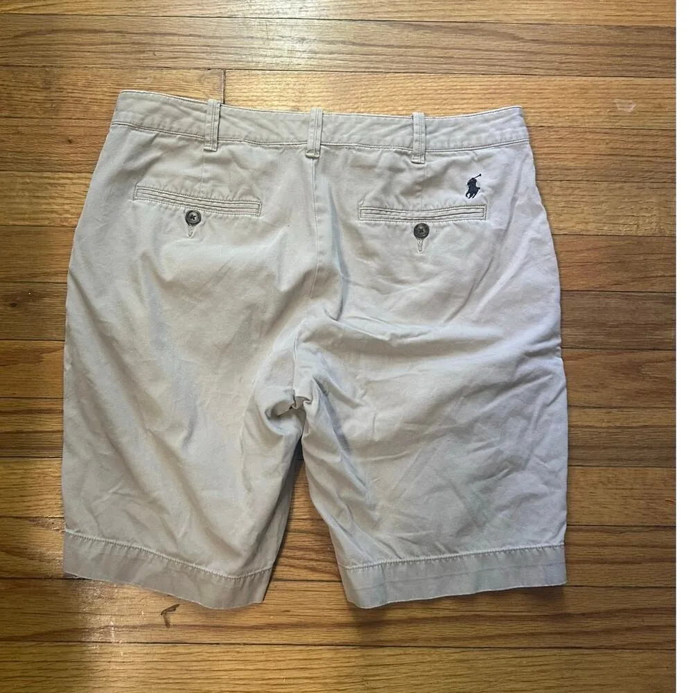 Polo Ralph Lauren Khaki Shorts Tan Size 8 - Image 7