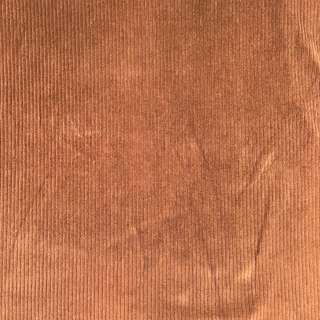 Vtg Womens Large‎ Brown Corduroy Short Sleeve T - Image 8