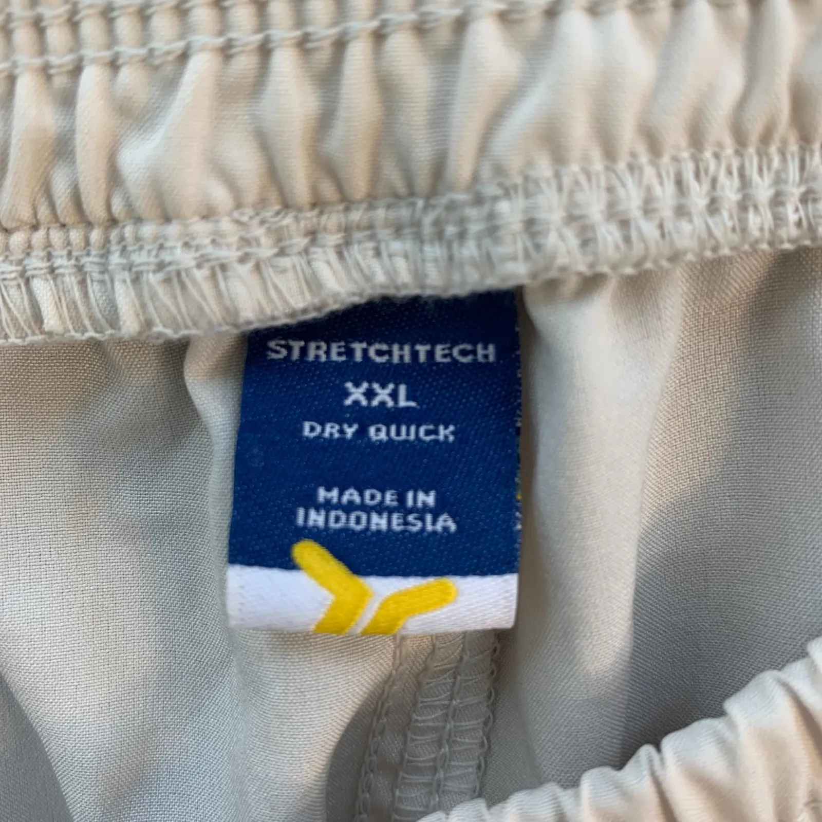 Old Navy Stretch Tech Wide Leg Pants Women's XXL Beige Dry Quick Neutral Sporty - Image 3