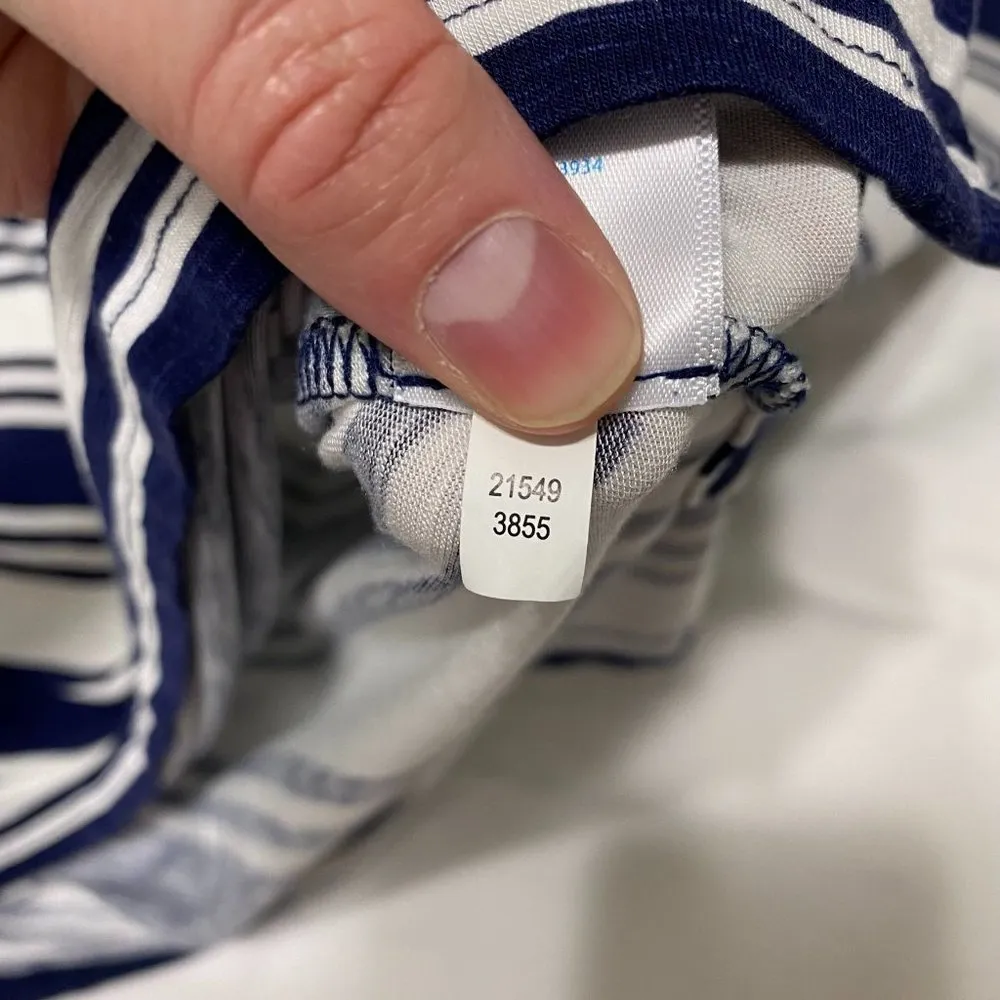 Southern Tide  Ocean View Hoodie Striped Dress-Small - Image 4