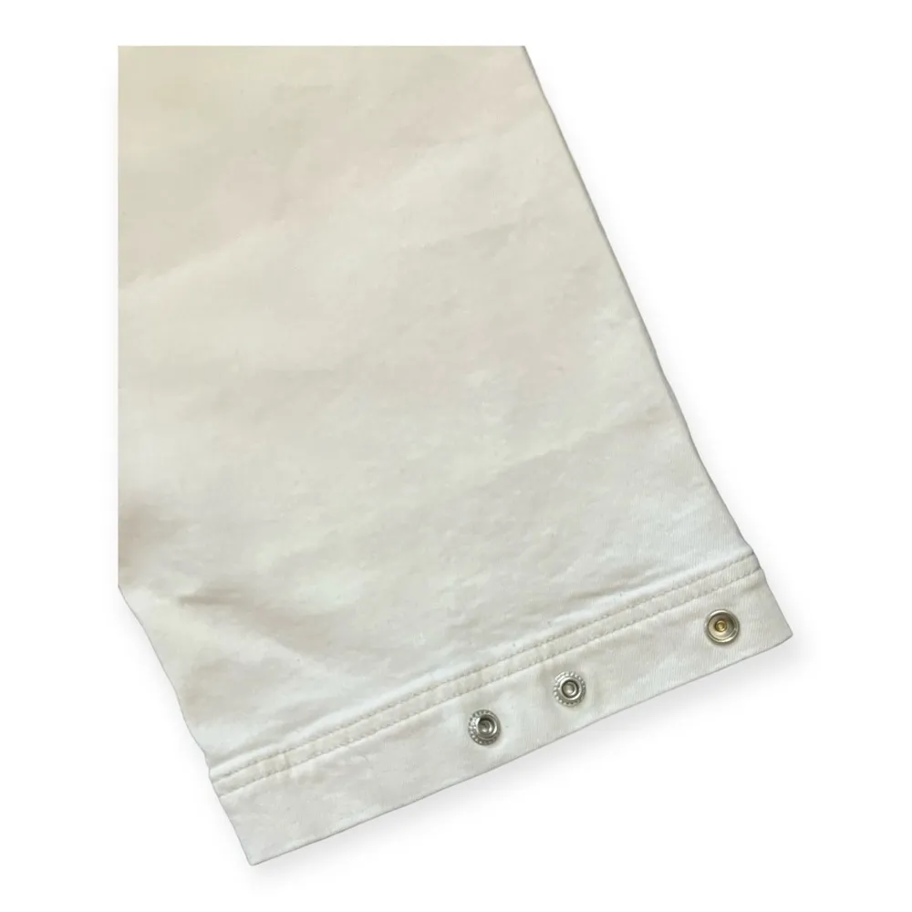 Womens “Perfect Vintage Wide-Leg Jean” in Ecru. - Image 10