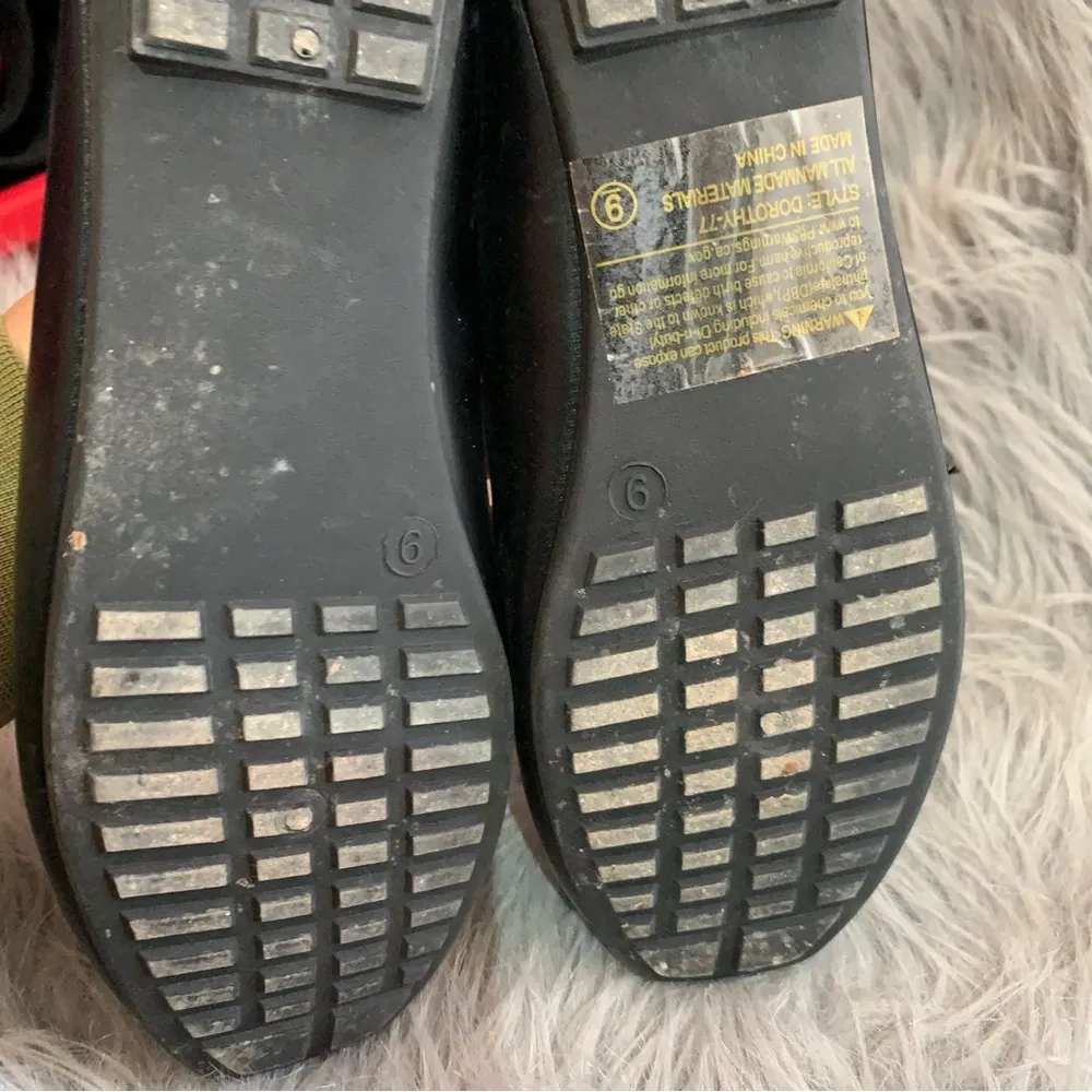 Ballet Flats Rhinestone Bow Slip on Flat Ballerina - Image 4