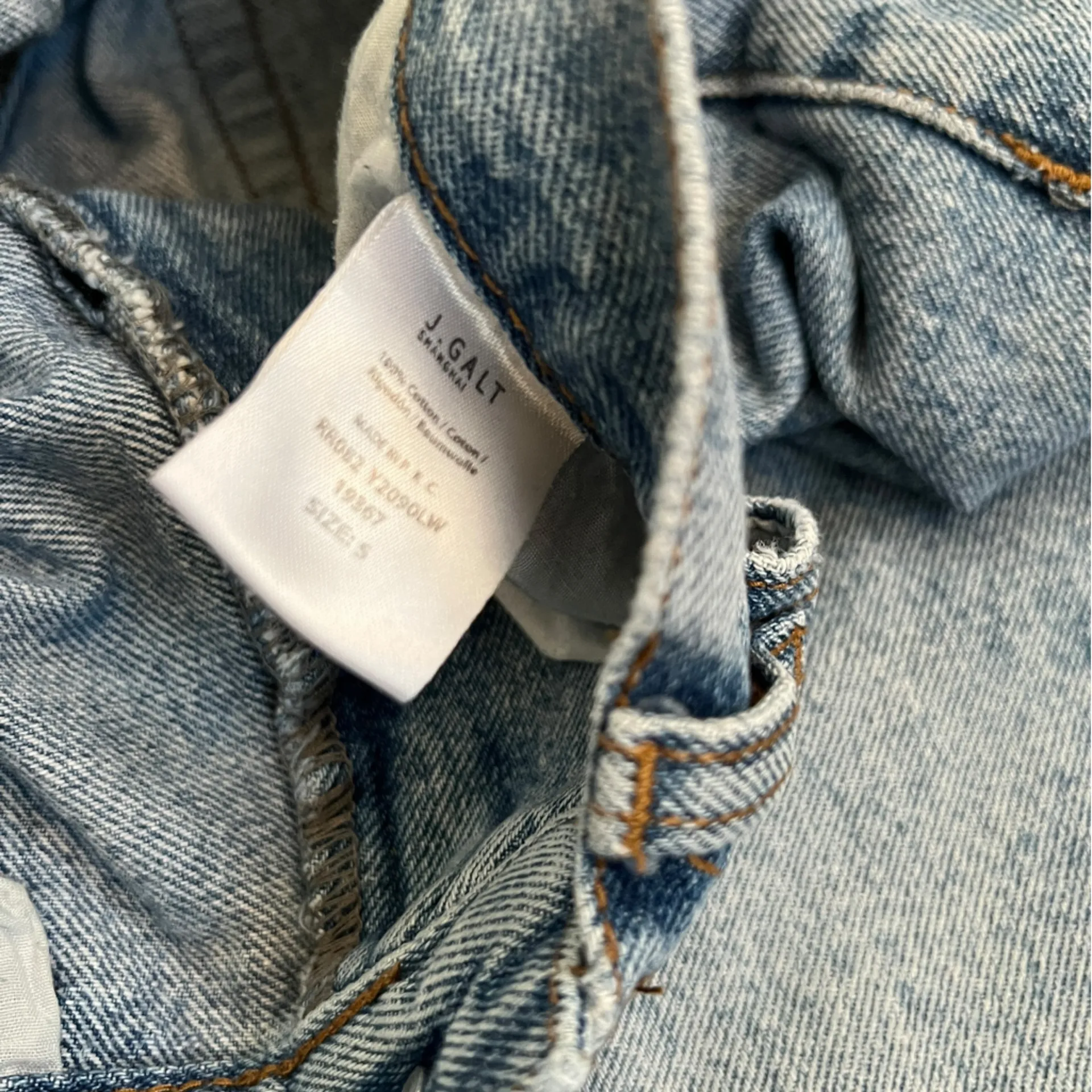 J Galt Jeans from Brandy Melville Blue Size undefined - Image 4