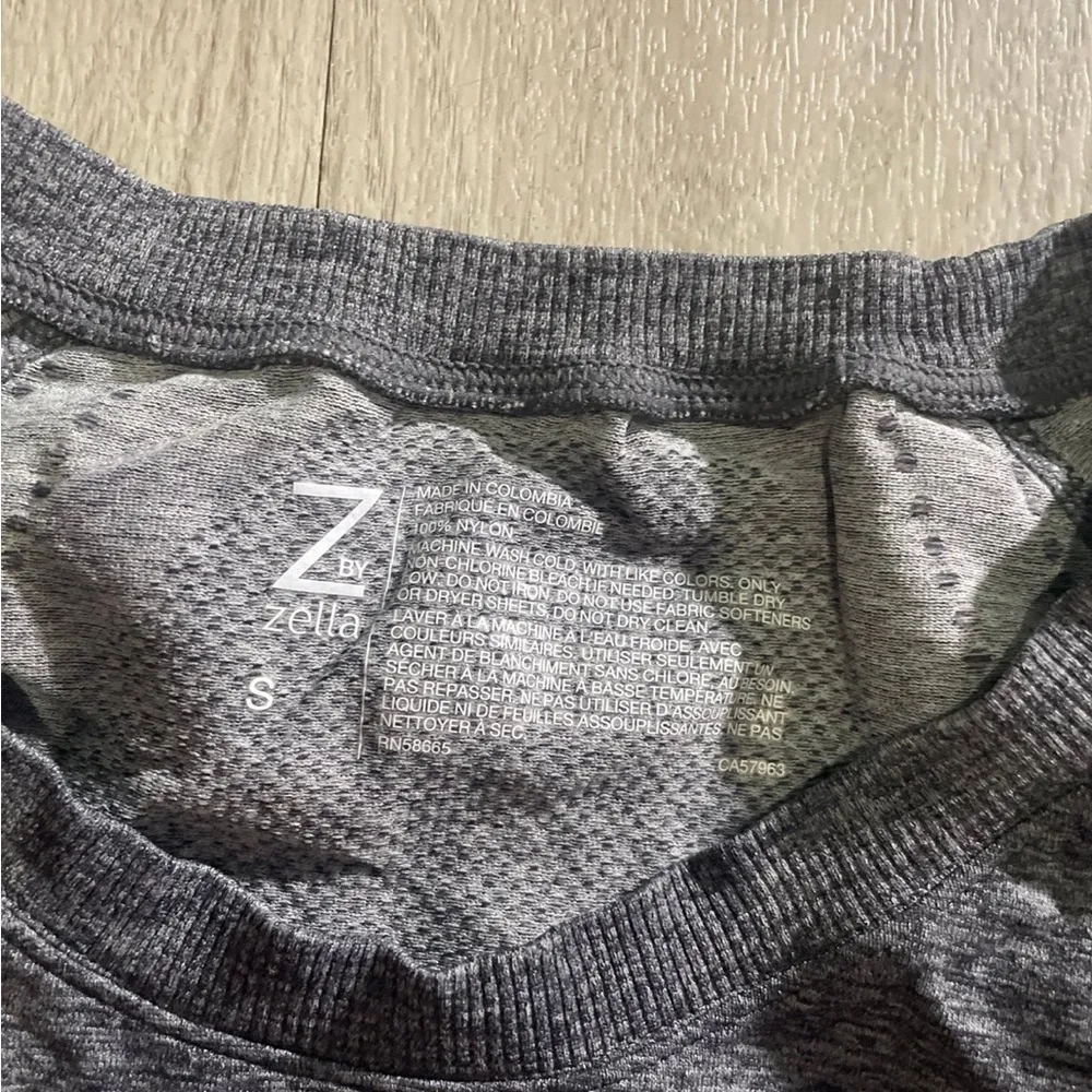 Zella Heather Gray T-Shirt - Image 2