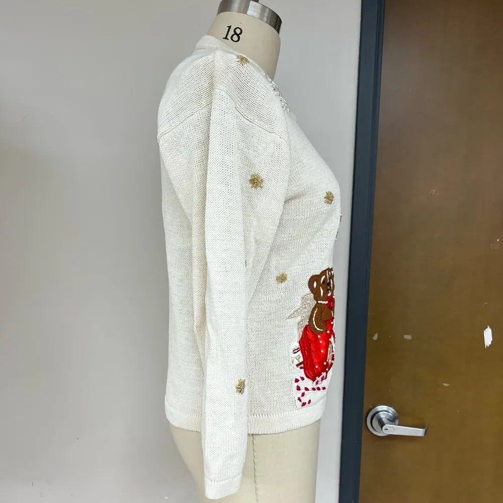 Vintage Bobbie Brooks Ugly Sweater XL - Image 6