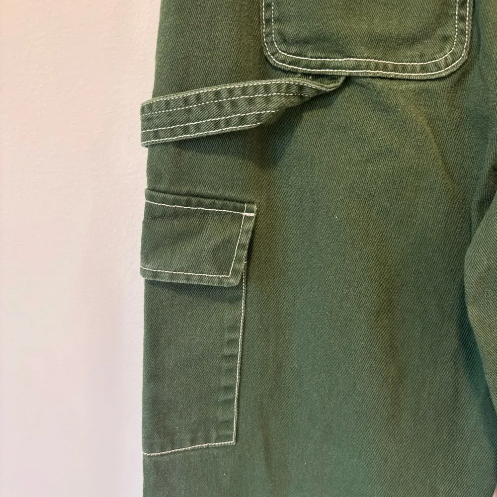 Sandy Liang X Target Green Cargo Utility Pant Baggy Carpenter Straight Leg - Image 4