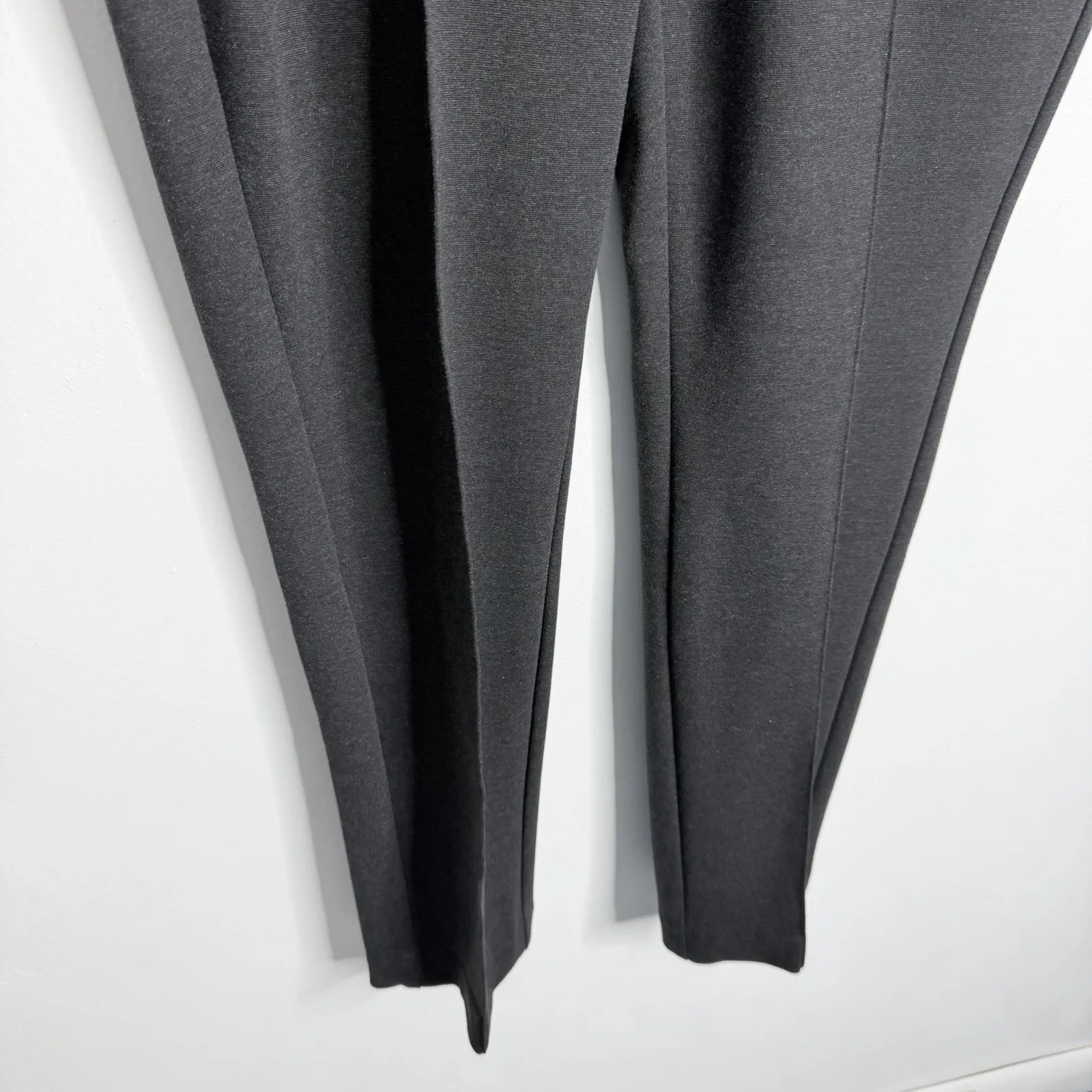 Chico's The Lindy Straight Leg Pants Basic Side Zip Gray Size 10 Chico's 1.5 - Image 7