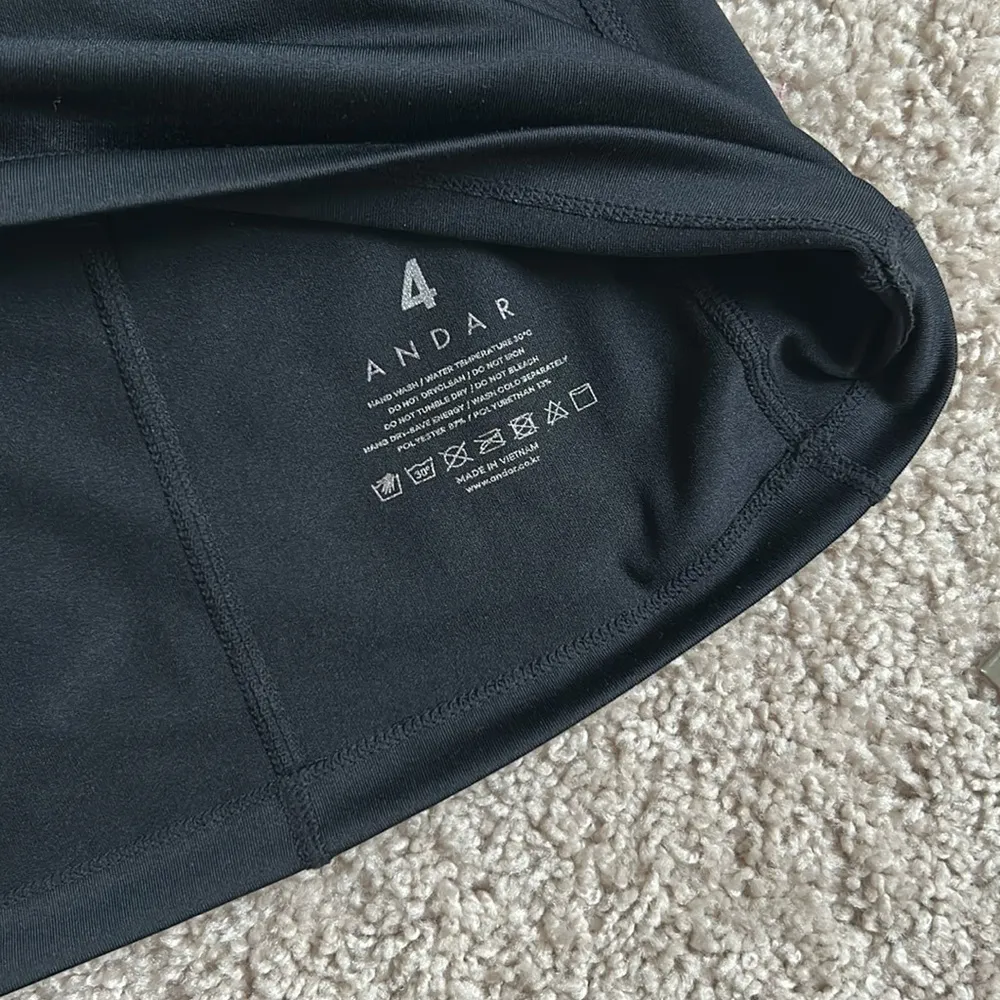 Andar workout bra tank. Xs Black - Image 9