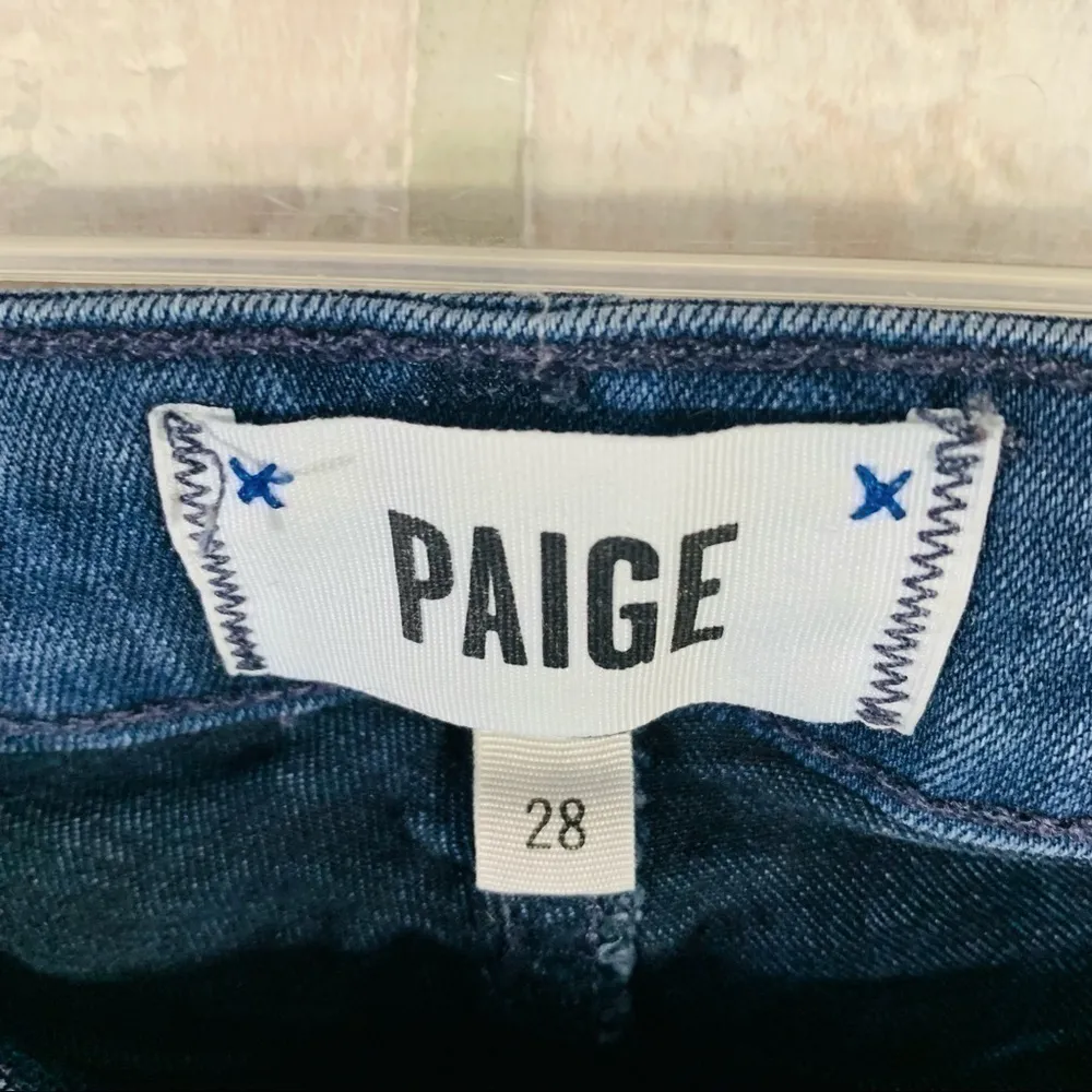 Paige Transcend Verdugo Ankle Skinny Jeans in Kanika Wash Size 28 - Image 8