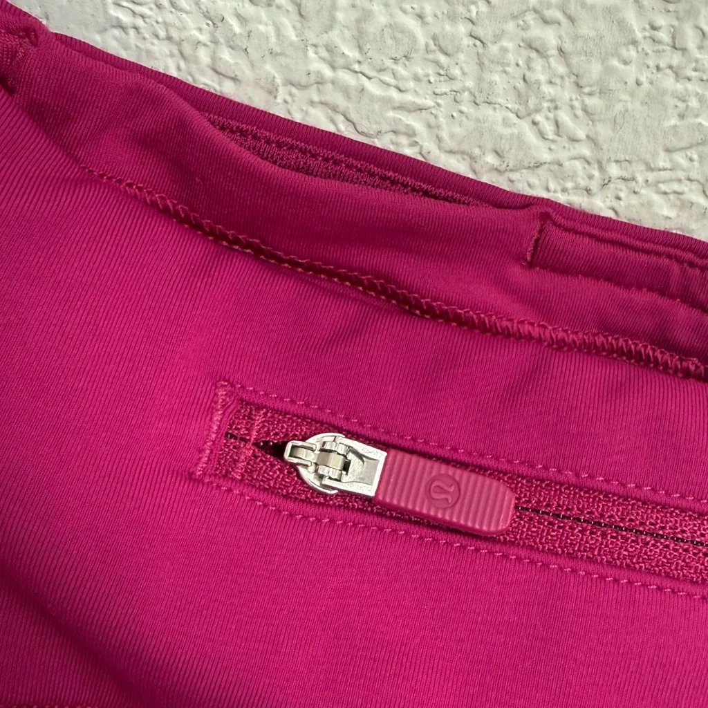 LULULEMON Pace Rival Skirt 4-Way Stretch Deep Fuchsia Size 2 - Image 7