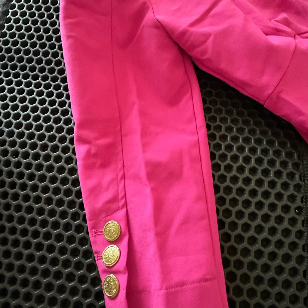 Women's Pink Jacket Mod/ x New Size XS - Image 7