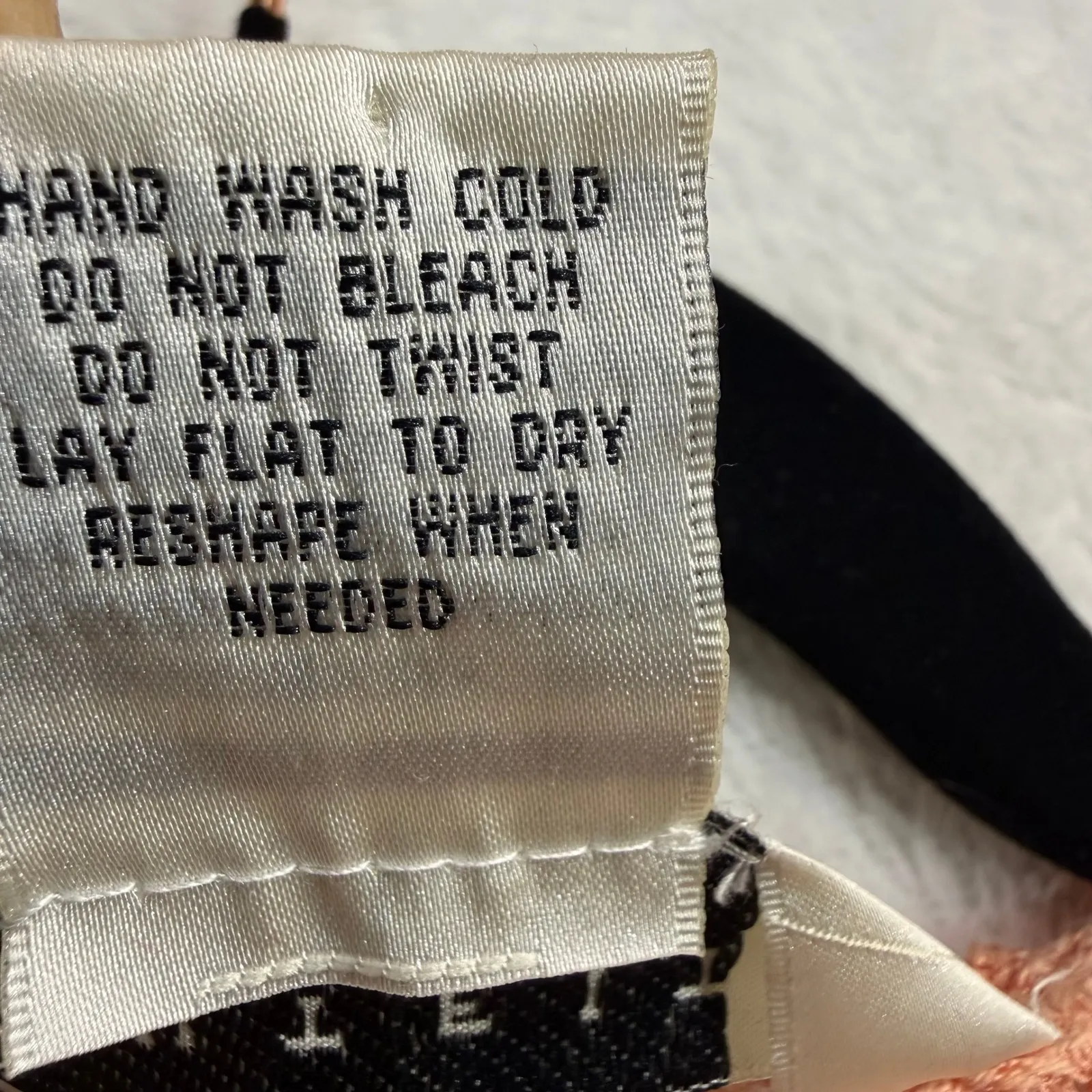 Vintage JPR L Peach Knit Cardigan Sweater Pearl Cottagecore Coquette Pastel Boho Pink Size L - Image 8