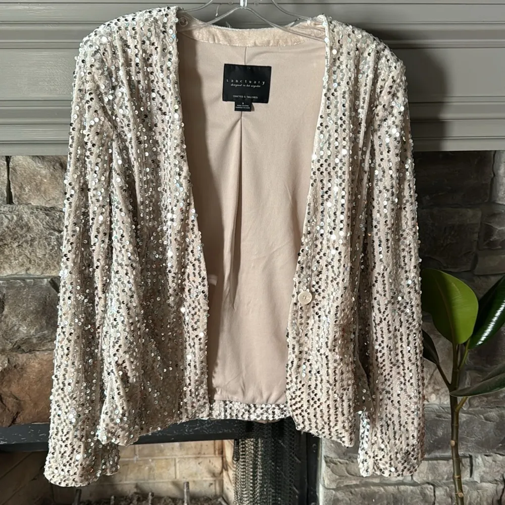 Sanctuary, Charmed Blazer‎ In Champagne, Small - Image 7