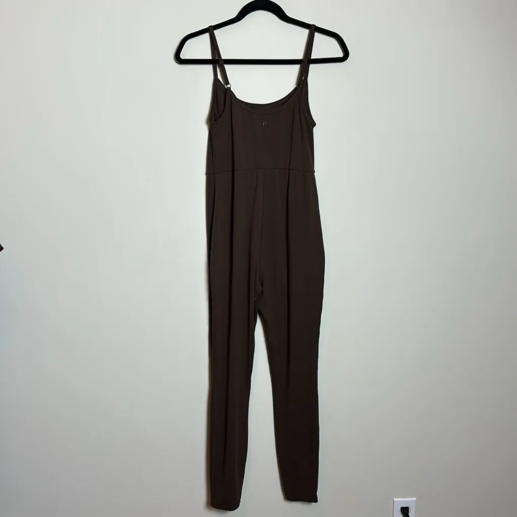PACSUN 1980 Brown Buttery Soft Jumpsuit Size Medium‎ - Image 5