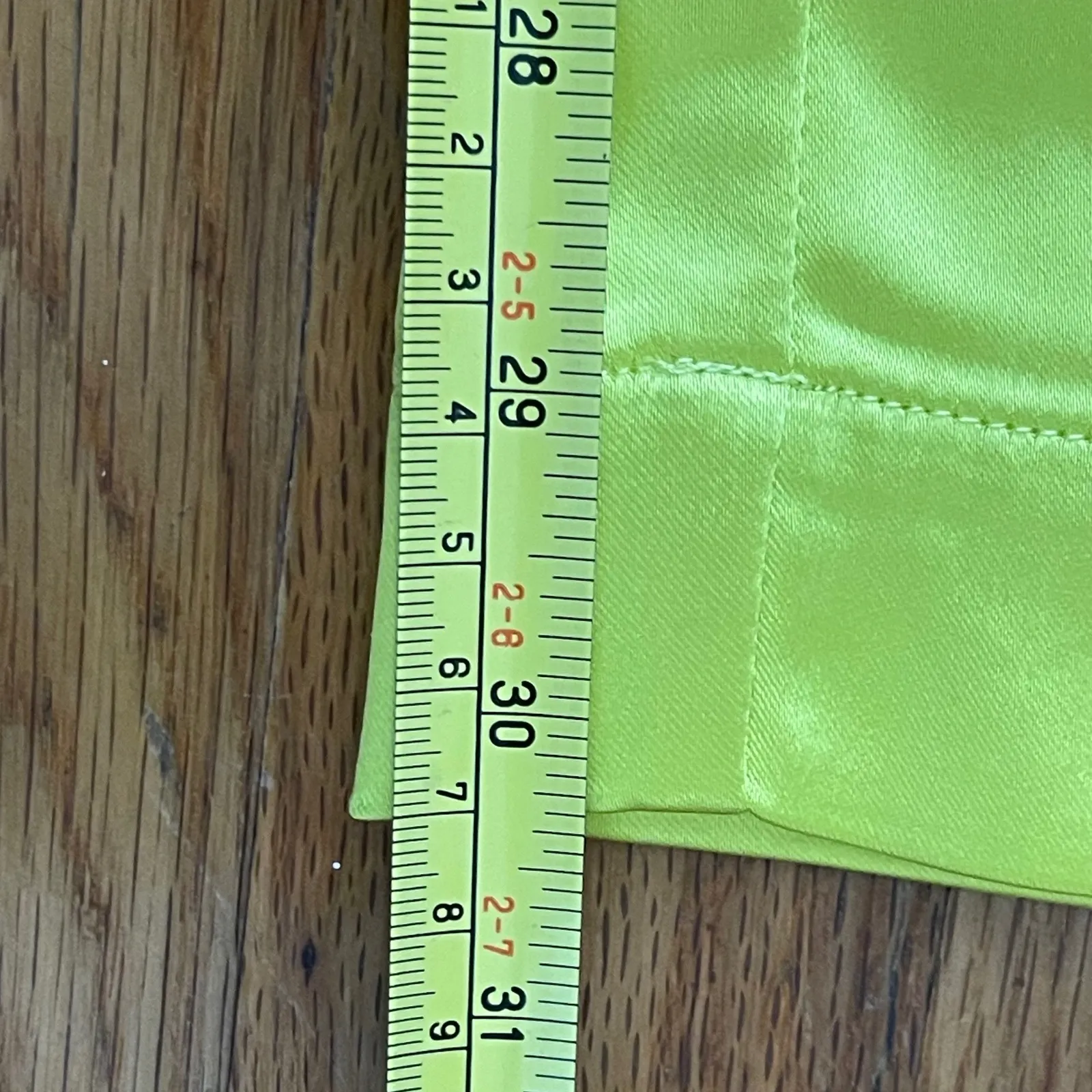 SIMON MILLER Rhodes Pants Size 2 Neon Yellow NEW Satin Cargo Designer Streetwear - Image 13