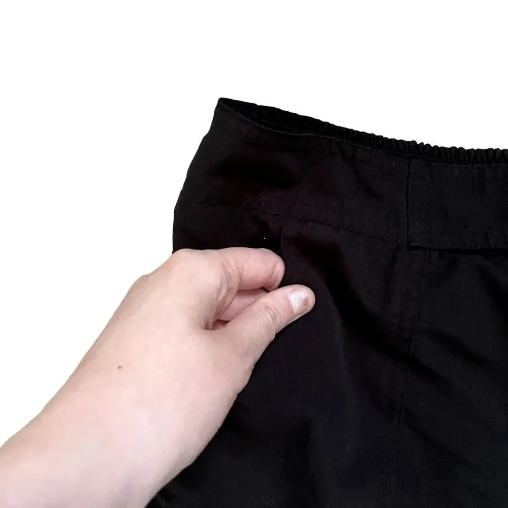 Kona Sol black mini skirt elastic summer classic style sport athleisure - Image 2