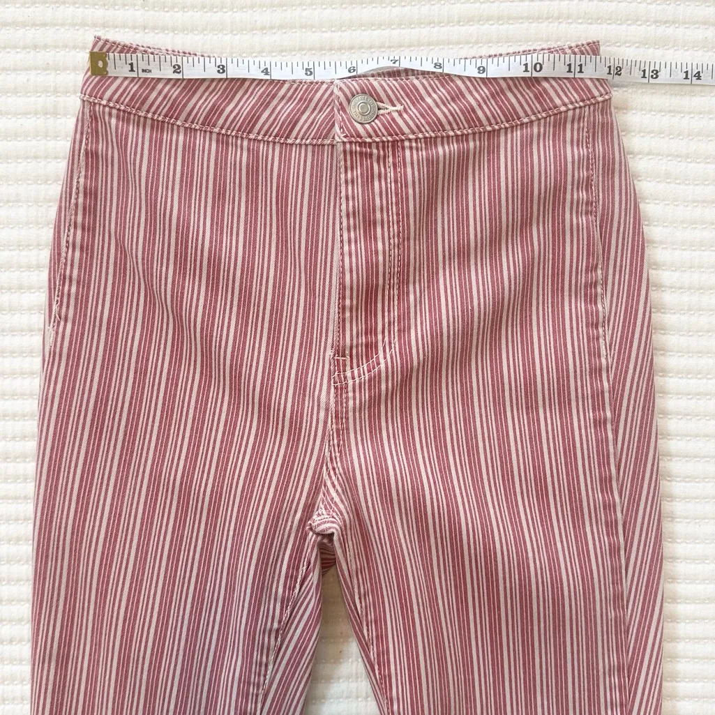 Free People Be Mine Flare Denim Jeans with Heart Pockets by We The Free - Image 9