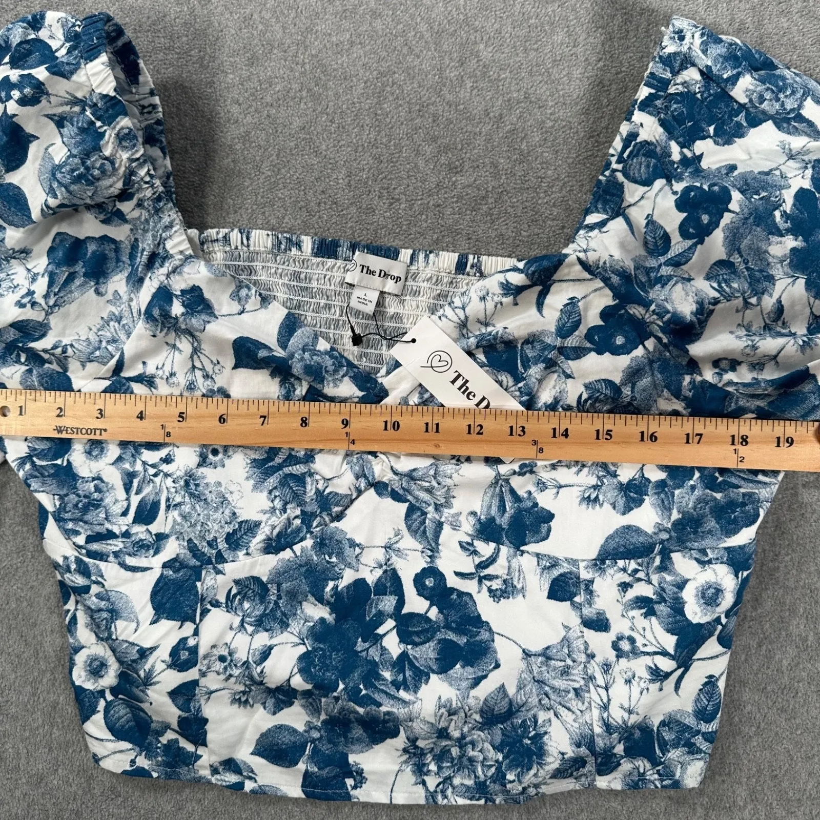 The Drop Annie Sweetheart Neckline Puff - Image 7