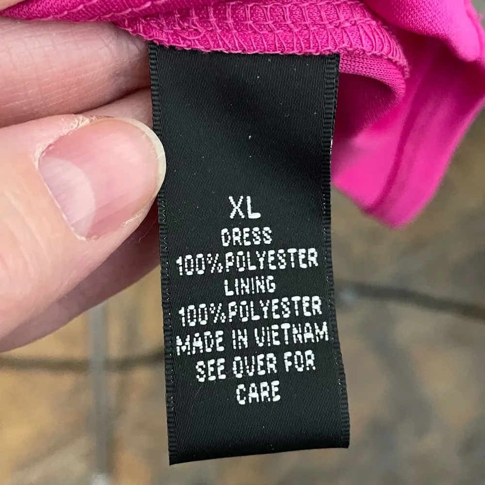 AB Studio  Multicolor Chevron Pattern Dress size‎ XL - Image 7