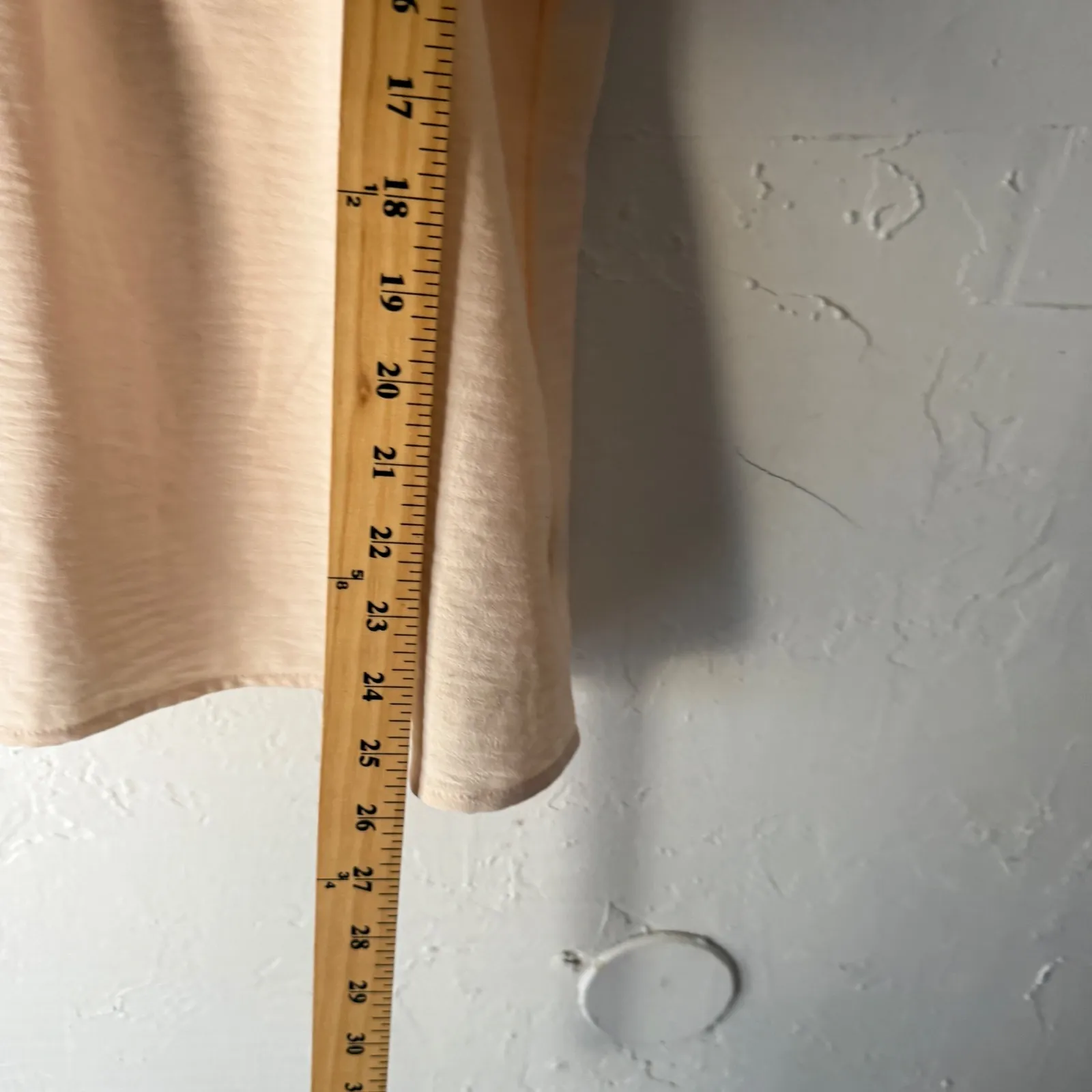 Adrienne Vittadini Womens XL Beige Embroidered Blouse Shirt Boho Peasant Beaded - Image 7