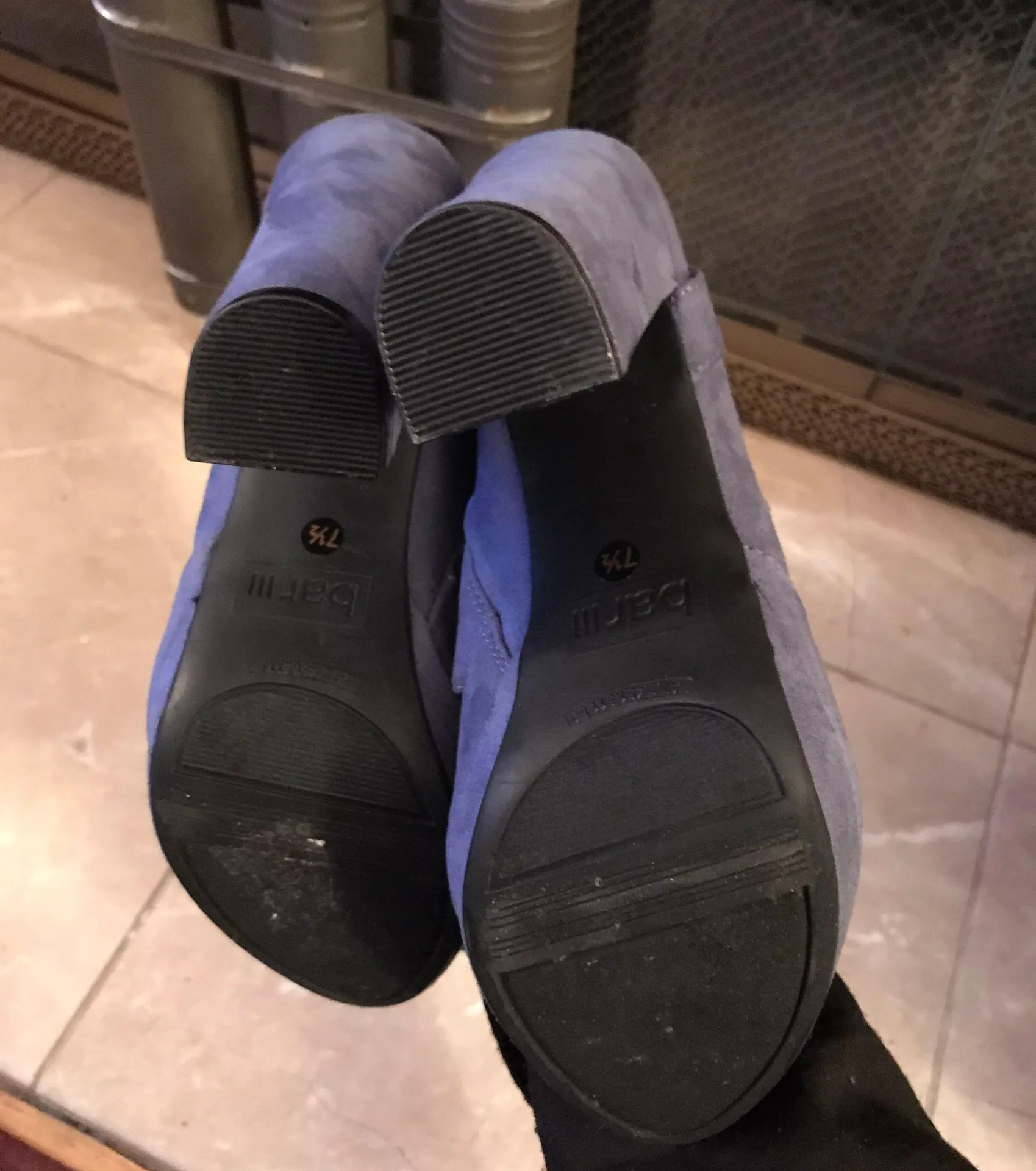 Nelly Suede Sandal Heels - Image 8