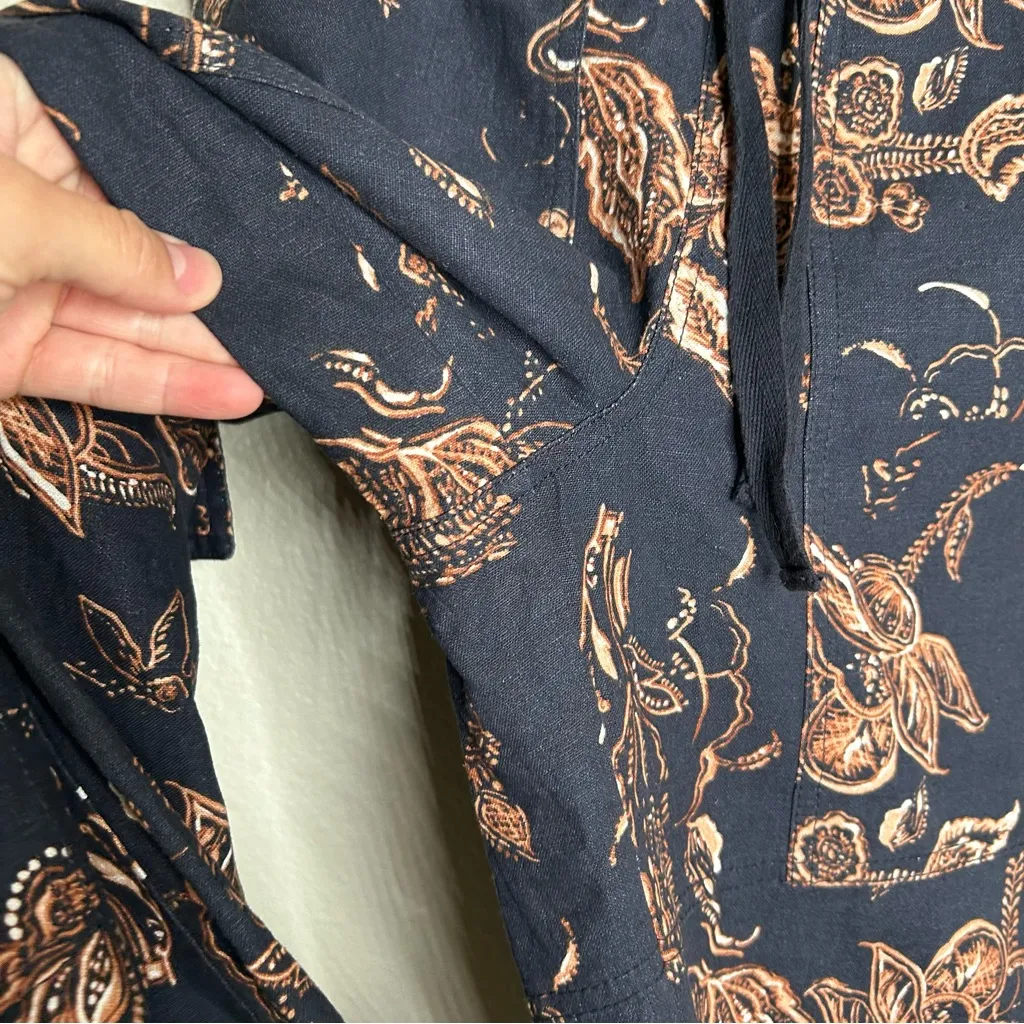 NEW Anthropologie Pilcro Beach Cargo Linen Pants extra small - Image 6