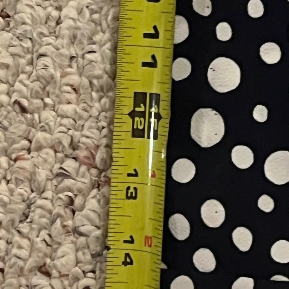 Karl Lagerfeld Paris jumpsuit woman’s 16 , black sleeveless polka-dot crop pant - Image 9