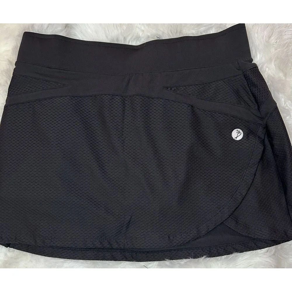 Born Fit Womens Skort, Black - Image 2