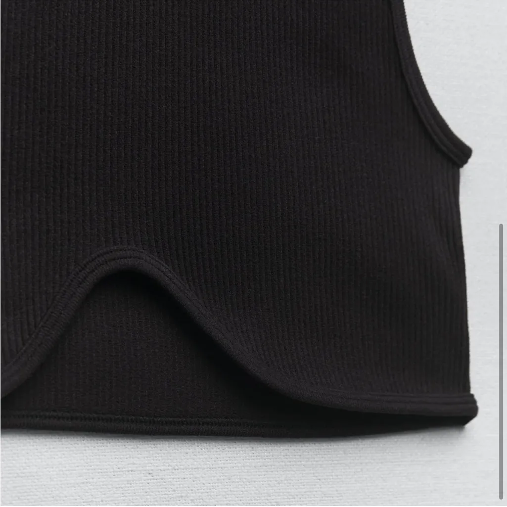 Black seamless crop top Size XS/S - Image 6