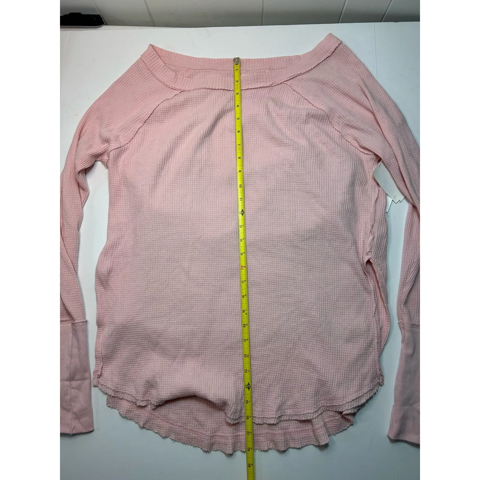Free People - We The Free - North Shore Pink Thermal in size Extra Small. NWT - Image 7