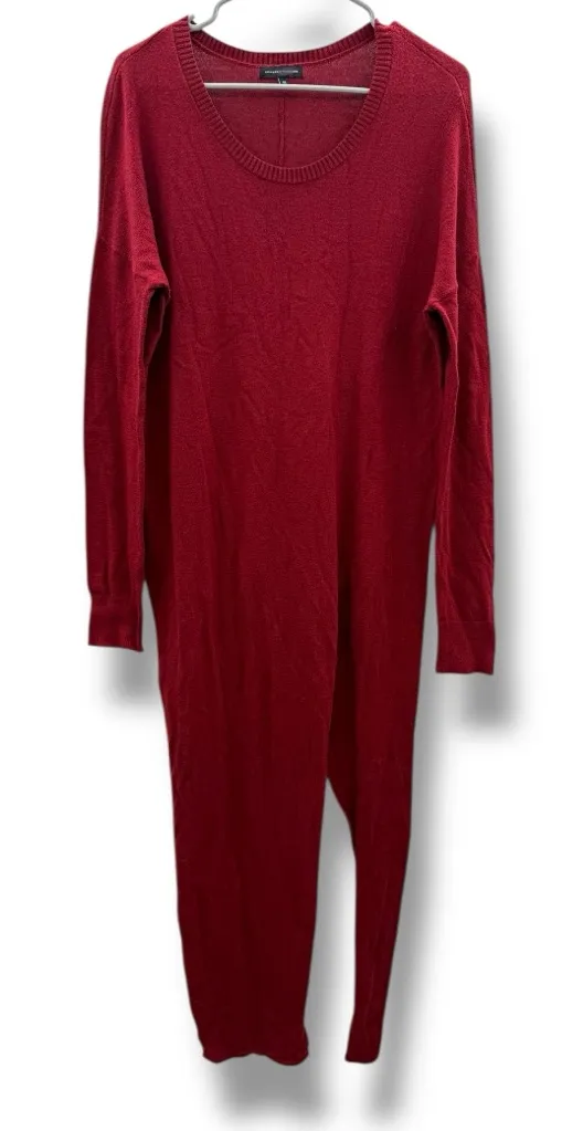 Universal Standard Asymmetric Tunic Sweater Women’s Size XS Red Long Sleeve - Image 1